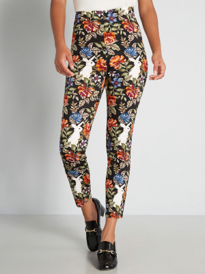 Bunny Gardens Skinny Pants