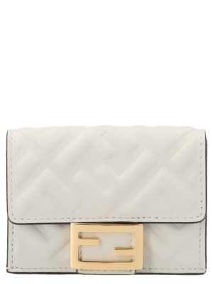 Fendi F Is Fendi Embossed Wallet