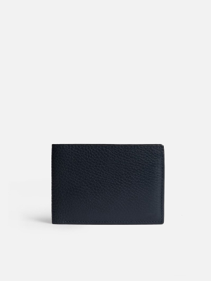 Modern Billfold, Textured Navy