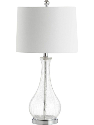 Finesse Table Lamp Crack Clear