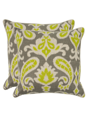 2pk Throw Pillow - Safavieh