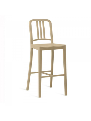 111 Navy Recycled Barstool