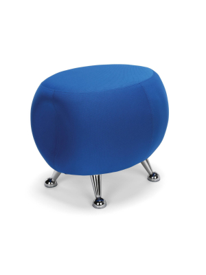 Jupiter Series Fabric Ball Stool Blue - Ofm