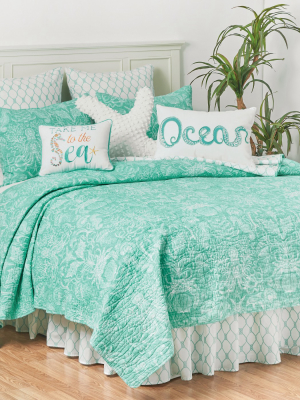 C&f Home Turquoise Bay Mini Set