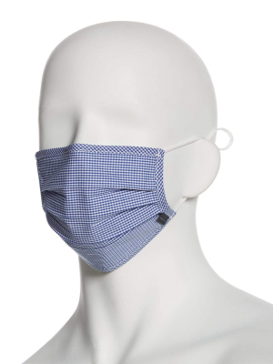 Reusable Poplin 3 Pack Pleated Fabric Face Mask