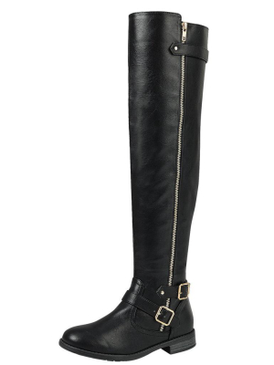 Justina42 Black Women's Boot