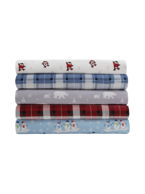 Torrey Lane Cotton Flannel Sheet Set - Elite Home Products Inc