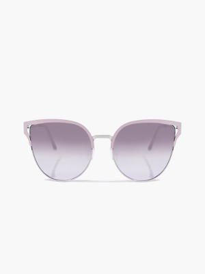 Cutout Cat-eye Sunglasses