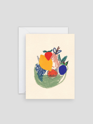 Fruit Bowl Art Card