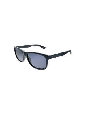 Tommy Hilfiger Th 1520/s 807 Unisex Square Sunglasses Black 57mm