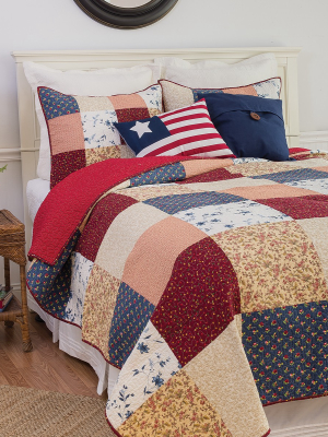 C&f Home Liberty Cotton Quilt Set