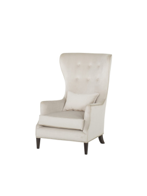 Justin Wing Chair - Vera Whisper