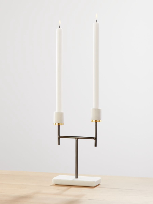 Turin 2-arm Taper Candle Holder