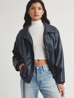 Ryder Faux Leather Jacket