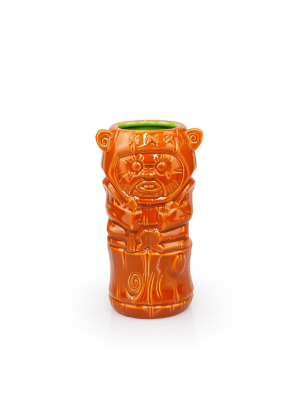 Beeline Creative Geeki Tikis Star Wars Wicket Ewok Mug | Crafted Ceramic | Holds 14 Ounces