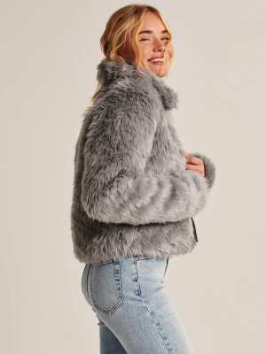 Faux Fur Jacket