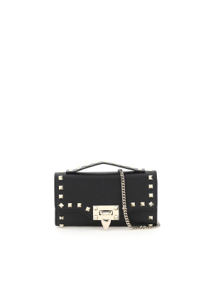 Valentino Garavani Rockstud Chainstrap Wallet