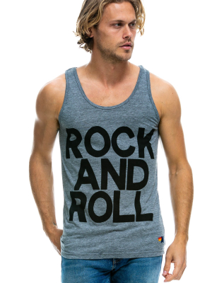 Men's Rock And Roll Tank - Heather Grey