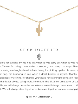 Stick Together Icon Necklace