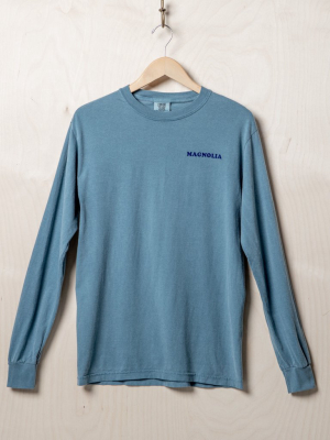 Good Ol' Days Ice Blue Long Sleeve Shirt