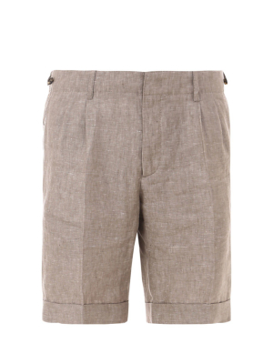 Z Zegna Straight Leg Bermuda Shorts