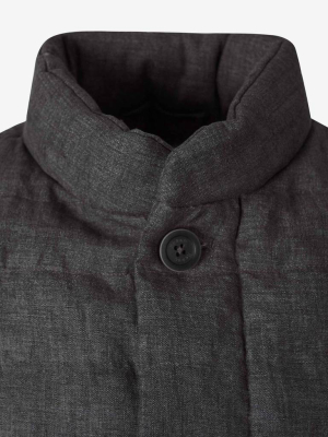 Herno Button-up Padded Vest