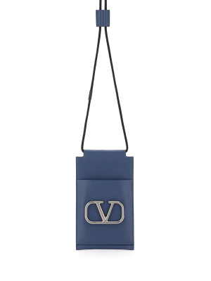 Valentino Vlogo Signature Phone Pouch