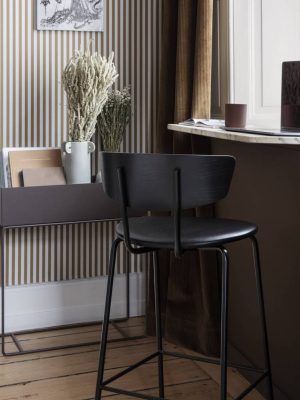 Herman Bar + Counter Chair: Upholstered