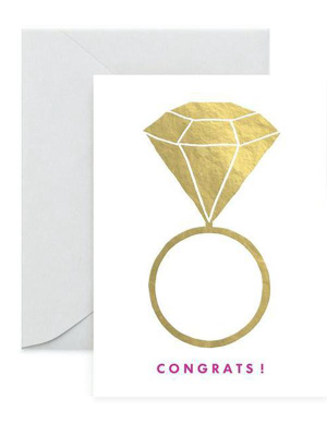 Congrats Ring Card