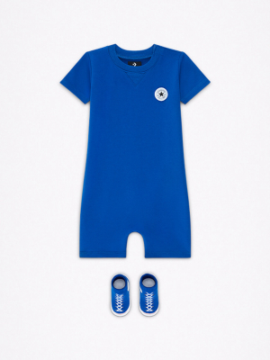 Lil Chuck Taylor Romper Sock Set