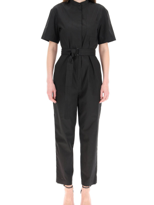 Max Mara Studio Spalato Belted Jumpsuit