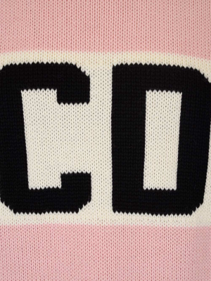 Gcds Logo Band Knit Sweater