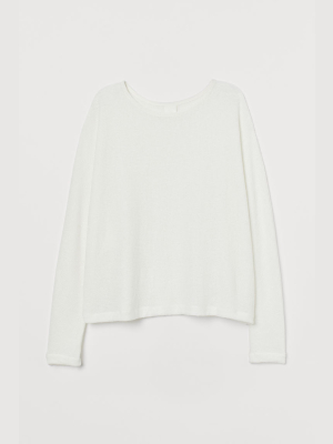 Dolman-sleeved Top