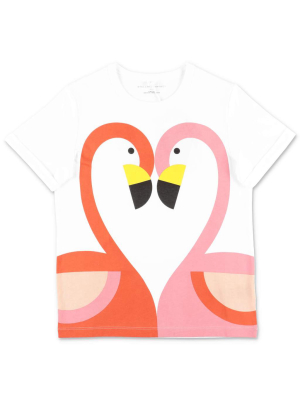 Stella Mccartney Kids Flamingo Print T-shirt