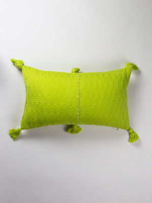 Archive New York Lemon Lime Green Antigua Pillow