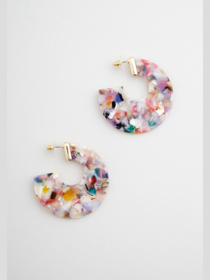 Kaleidoscope Confections Hoop Earring