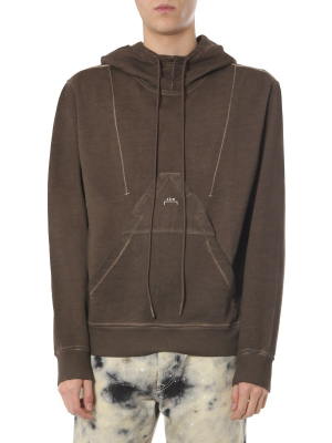 Diesel Red Tag X A-cold-wall* Logo Printed Hoodie