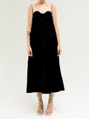 Verona Dress – Black Twill