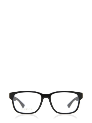 Gucci Eyewear Rectangular Frame Glasses