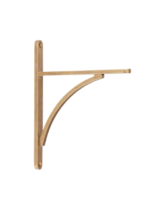 Moseley Brass Shelf Bracket