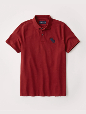 Exploded Icon Stretch Polo