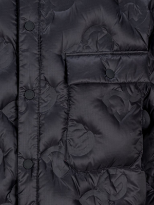 Dolce & Gabbana Logo Quilt Down Jacket