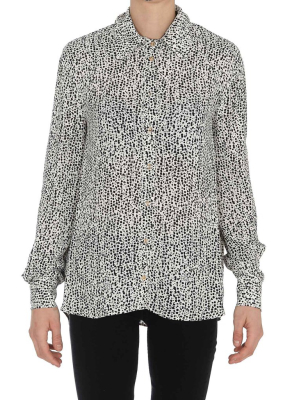 Pinko Polka-dot Print Blouse