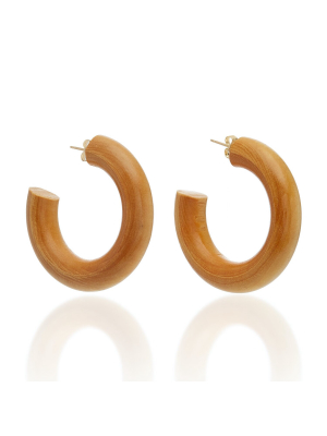 Sophie Monet Small Pine Hoops