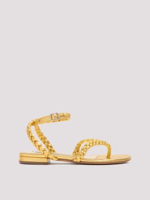 Alexandre Vauthier Ines Braided Sandals