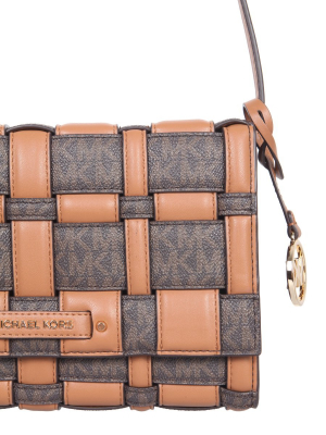 Michael Michael Kors Woven Shoulder Bag