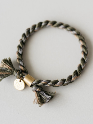 Serenity Hand Spun Rope Bracelet