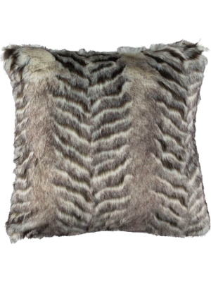 Adept Fur Pillow Multi