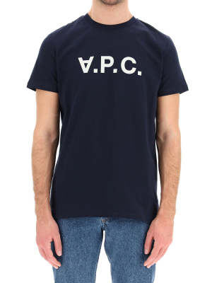 A.p.c. Vpc Logo Print T-shirt