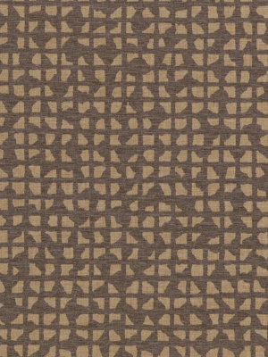 Grid Iron Wallpaper In Browns From Industrial Interiors Ii By Ronald Redding For York Wallcoverings